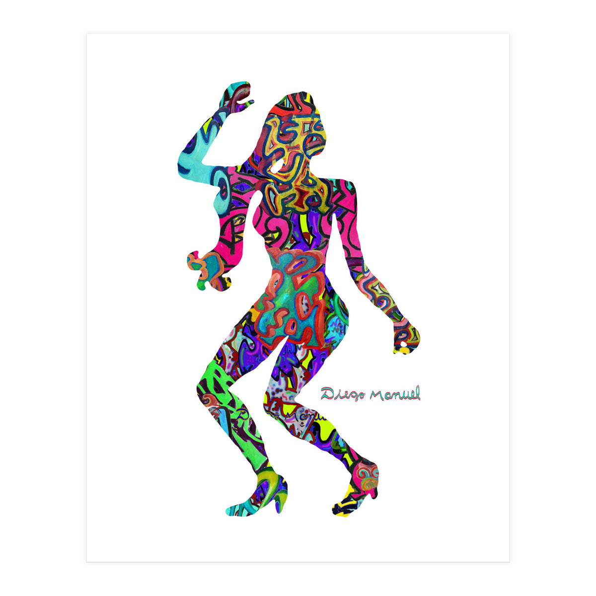Dance Girl B 24  (Print Only)