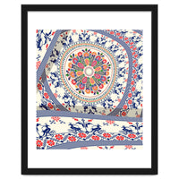 Romanian embroidery background 4