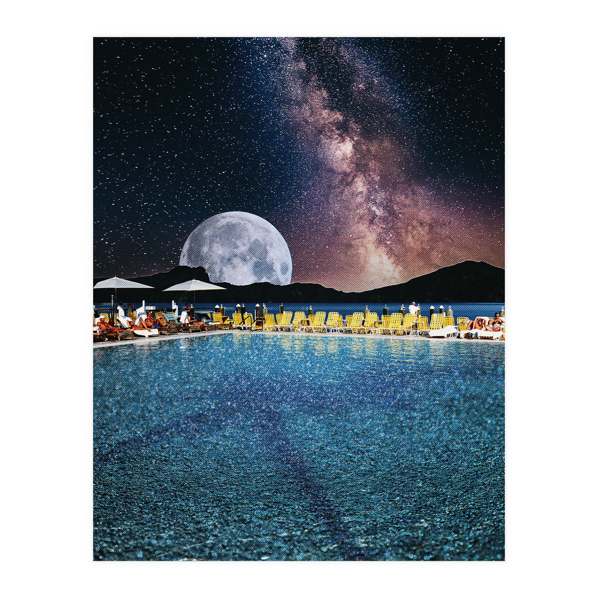 Poolside (Print Only)