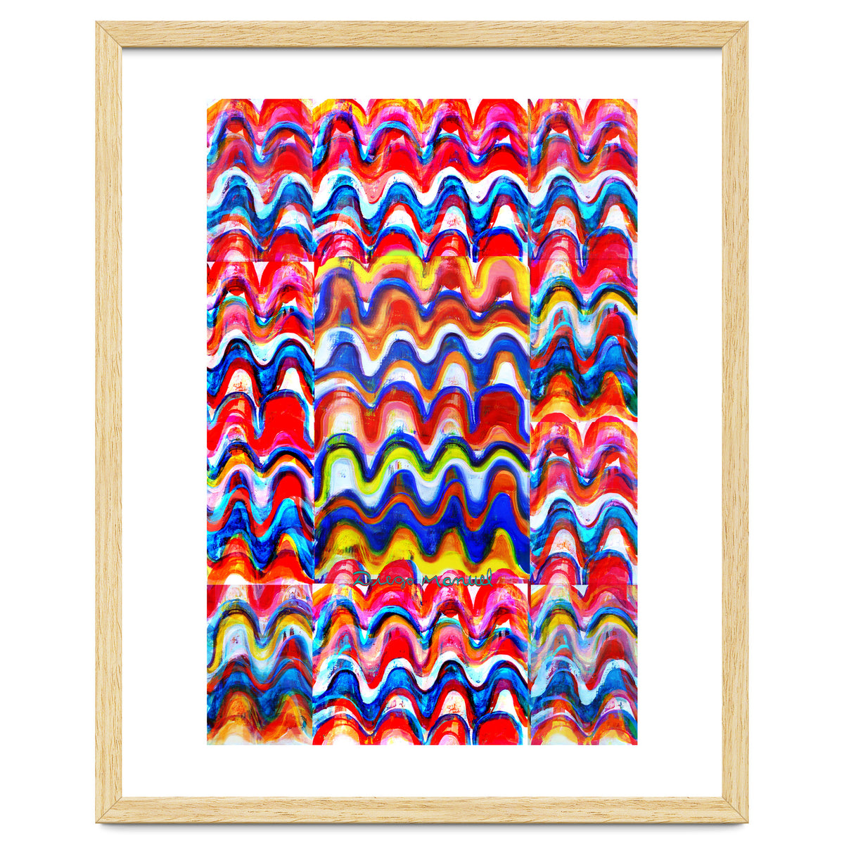 Pop abstract color full