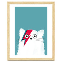 Doozal Cat Bowie White