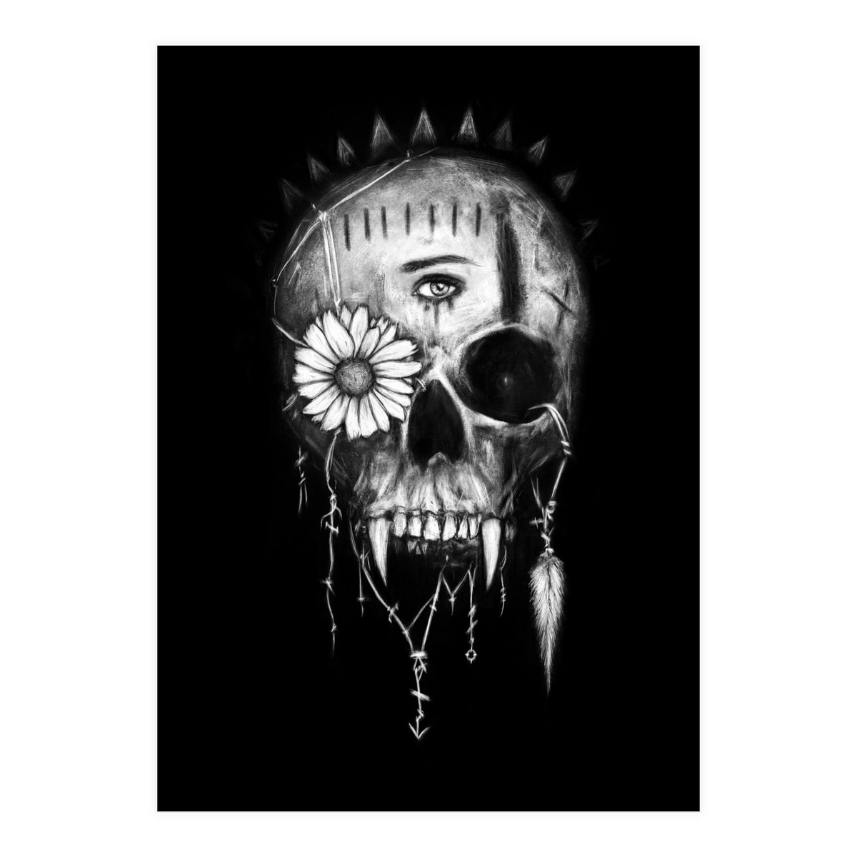 Vampire Skull (Print Only)