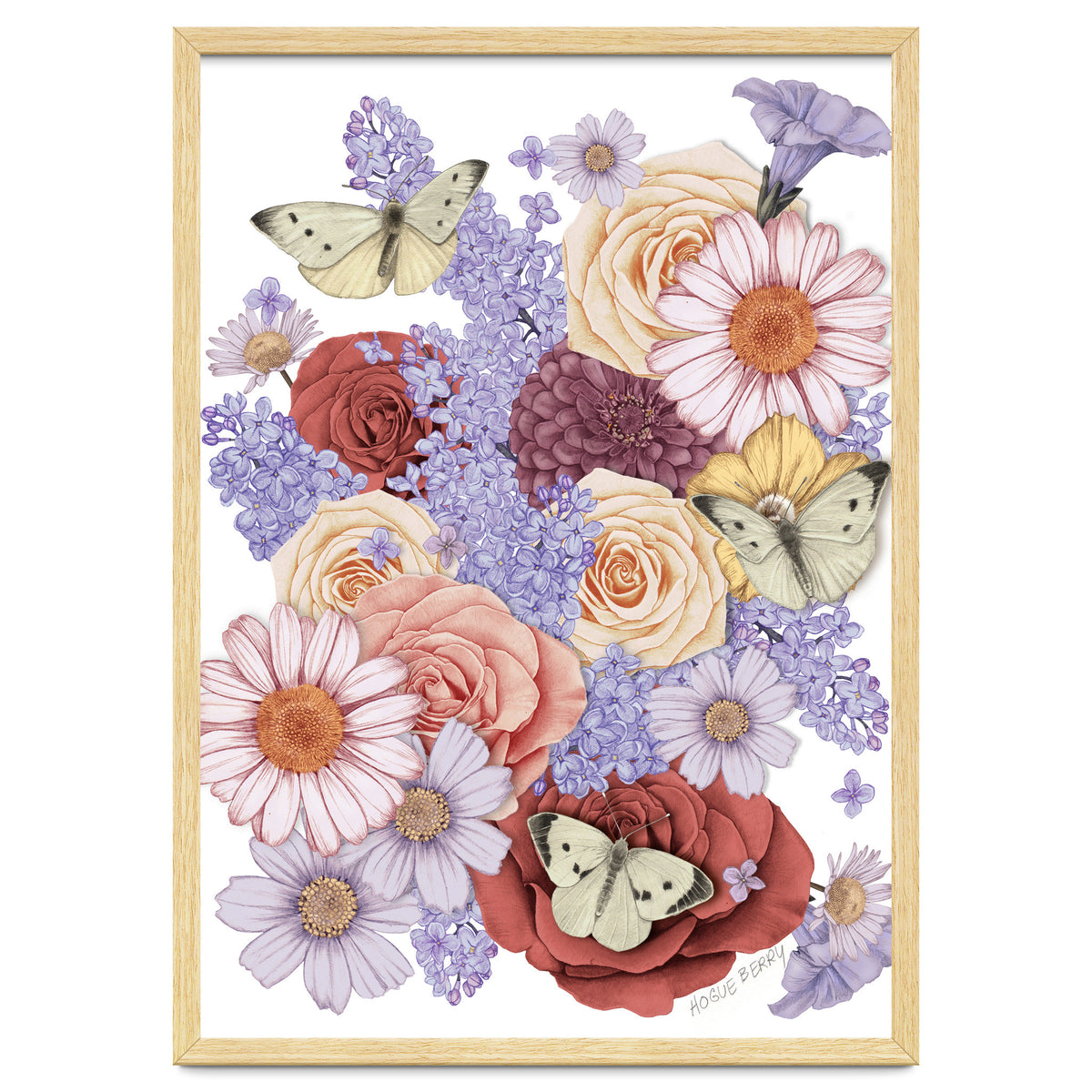 Flowers and Butterflies