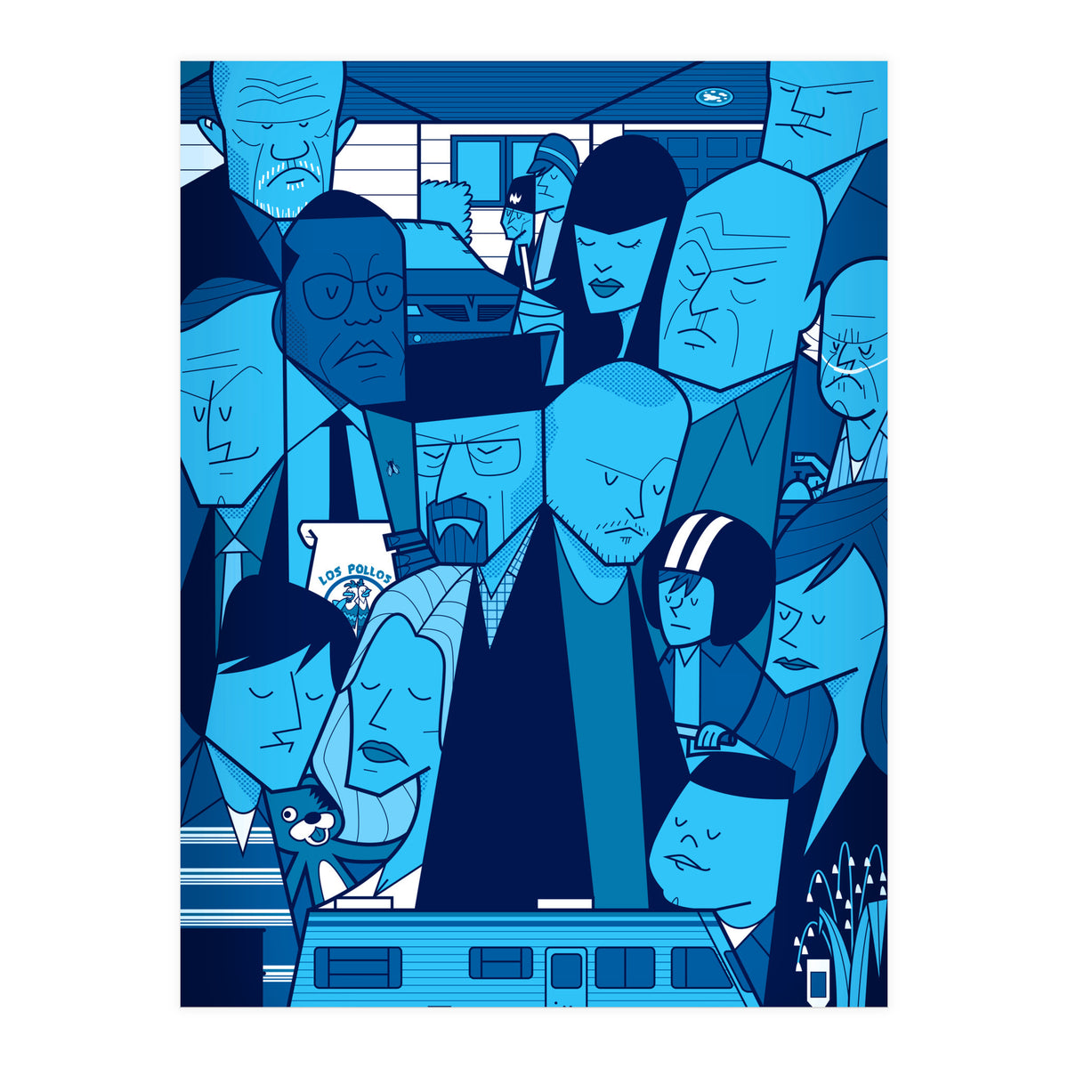 Breaking Bad Blue (Print Only)