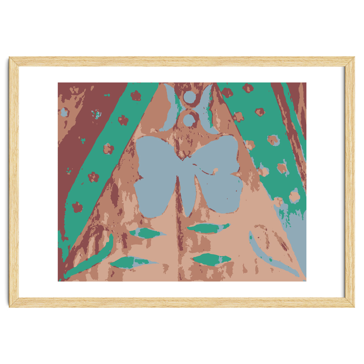 Butterfly Flower Array Art