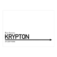 TO KRYPTON (Print Only)