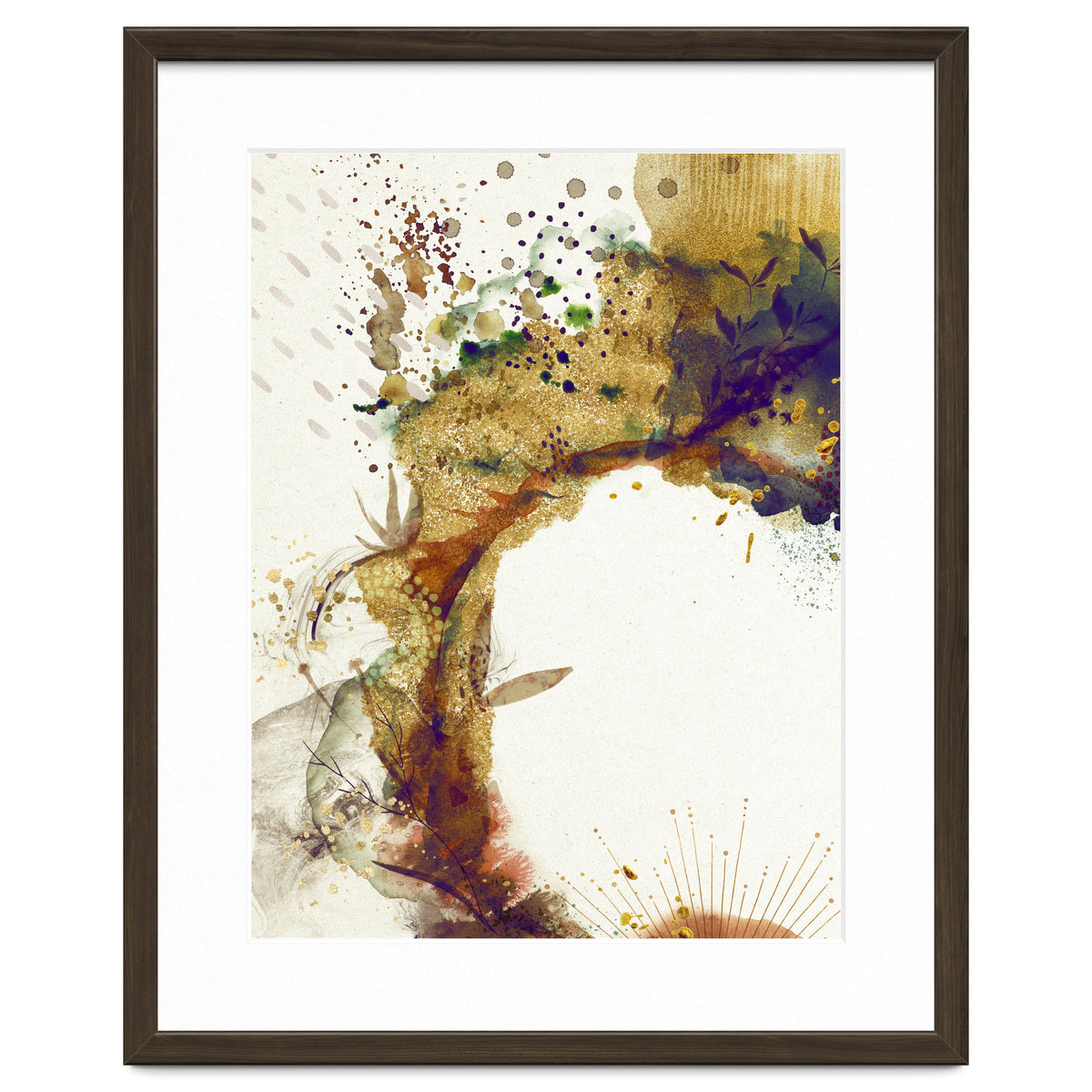 Abstract Floral - Autumn Winds