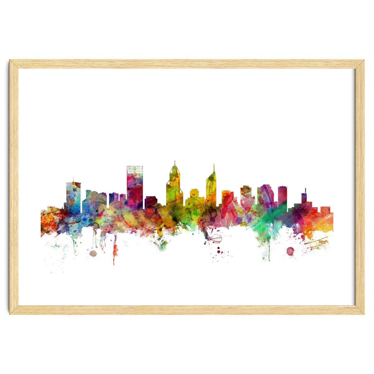 Perth Australia Skyline