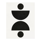 ABSTRACT AND GEOMETRIC SHAPES 02BW (Print Only) thumbnail