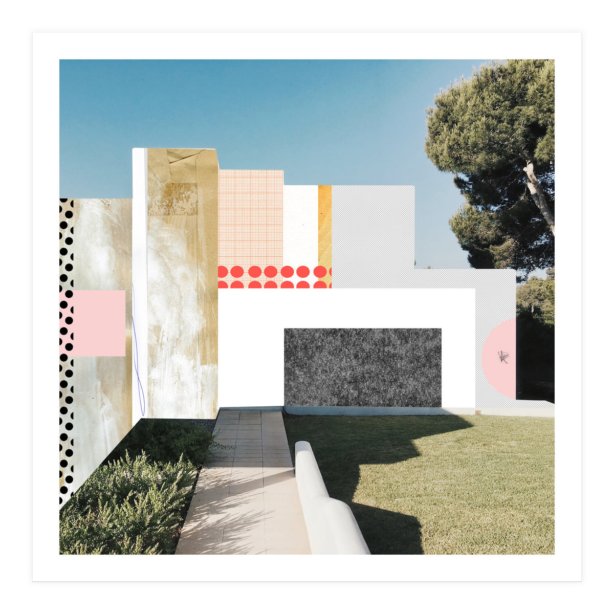 Abstract House Dream 17a (Print Only)