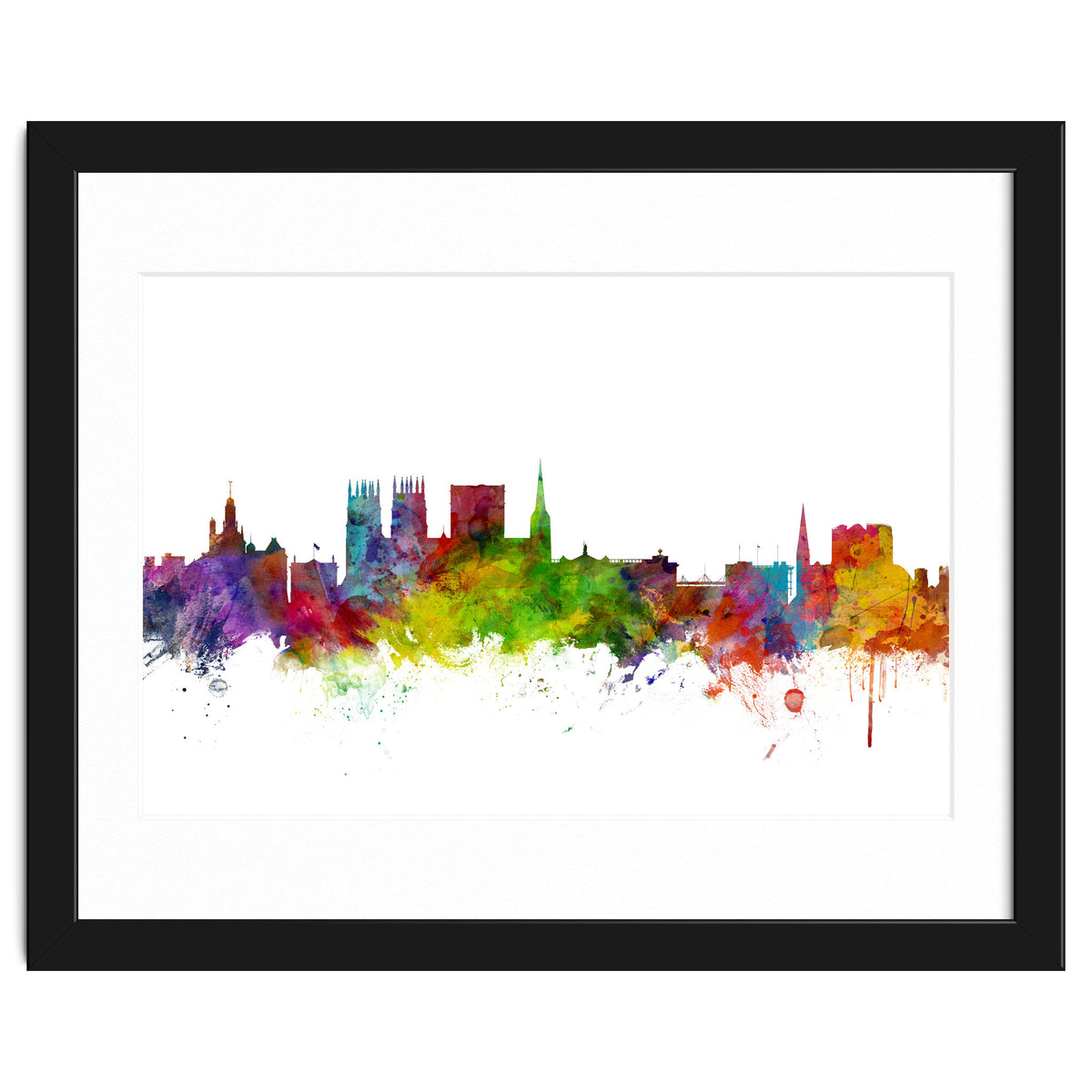 York England Skyline