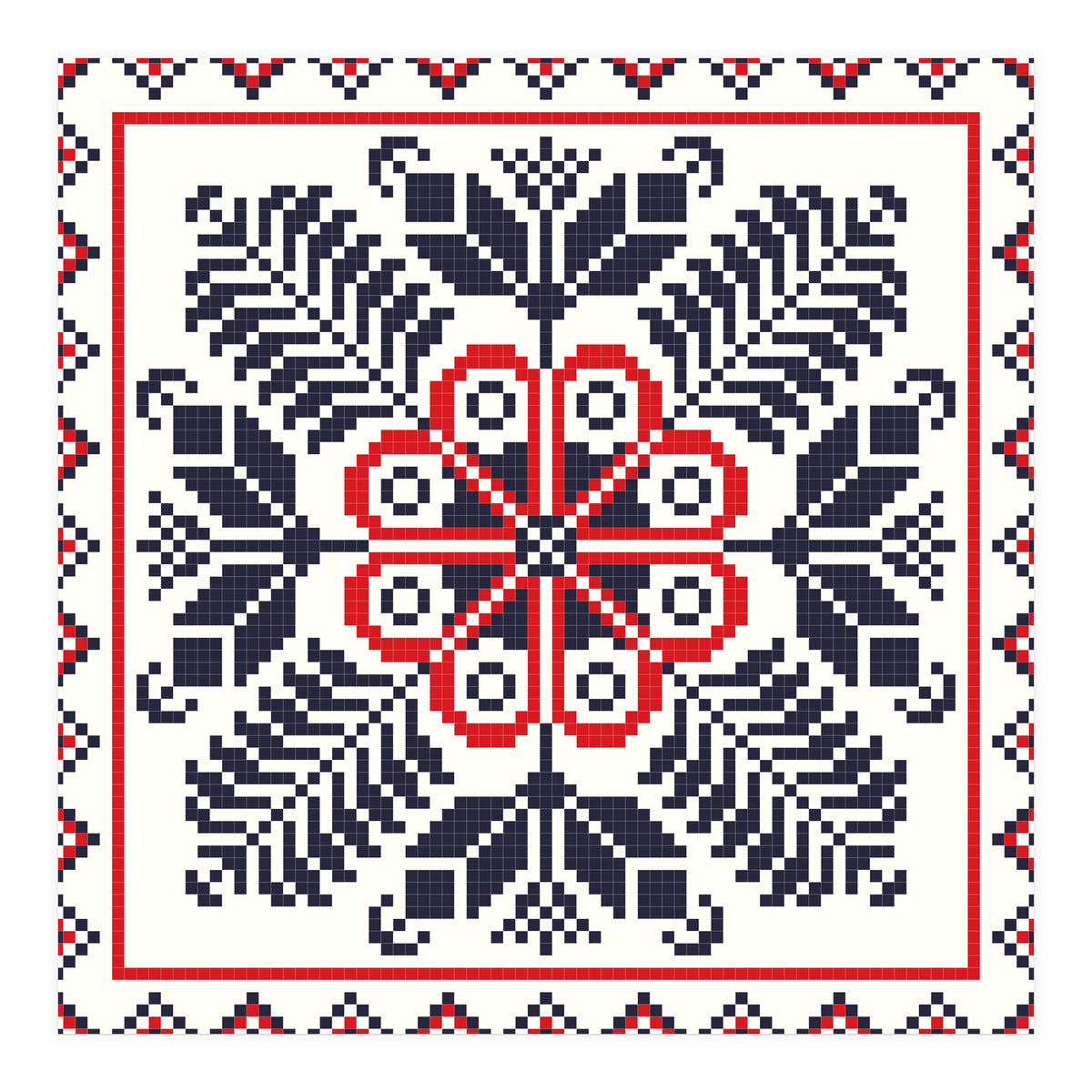 Romanian Traditional Pattern 1 (Print Only)