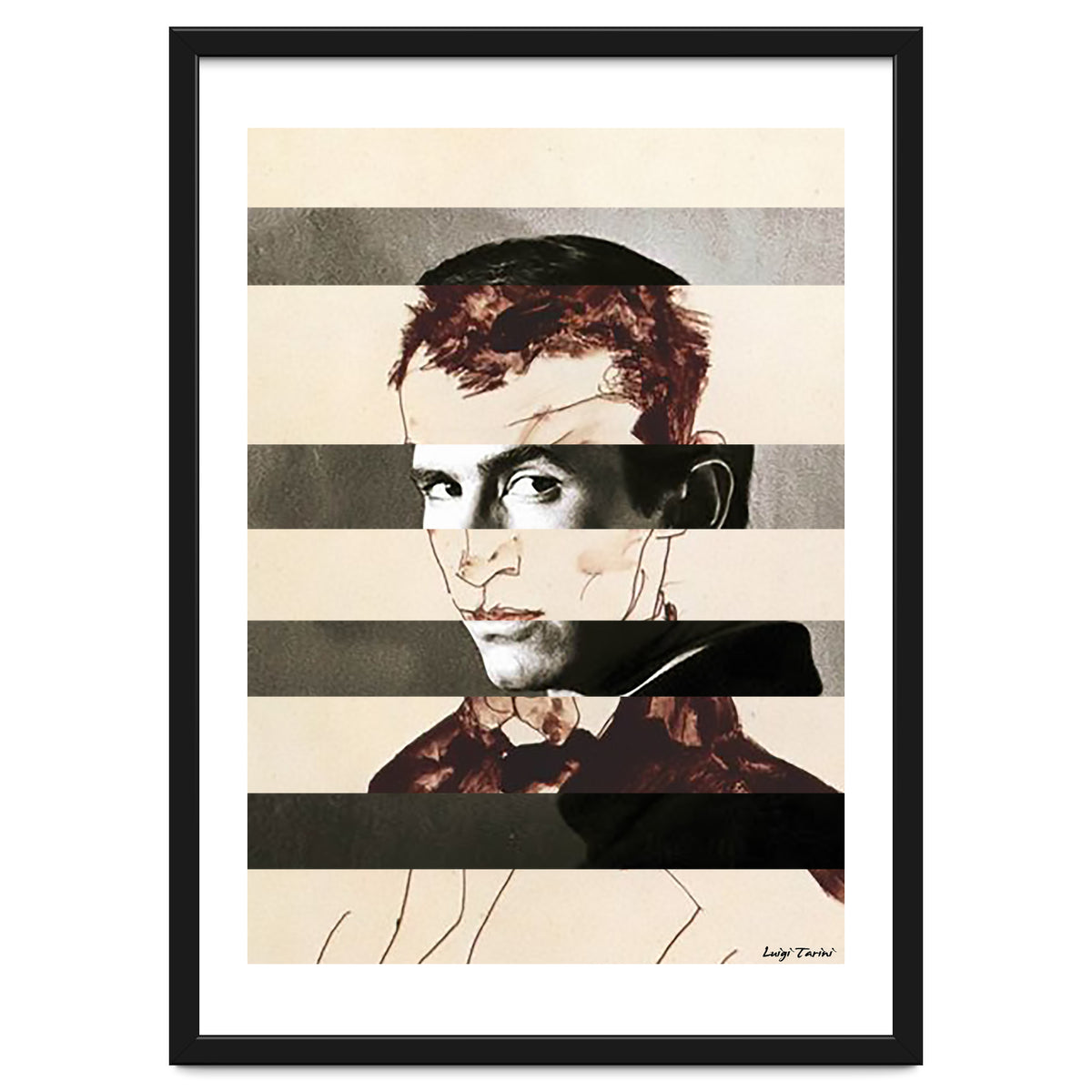 Egon Schiele's Self Portrait & Anthony Perkins