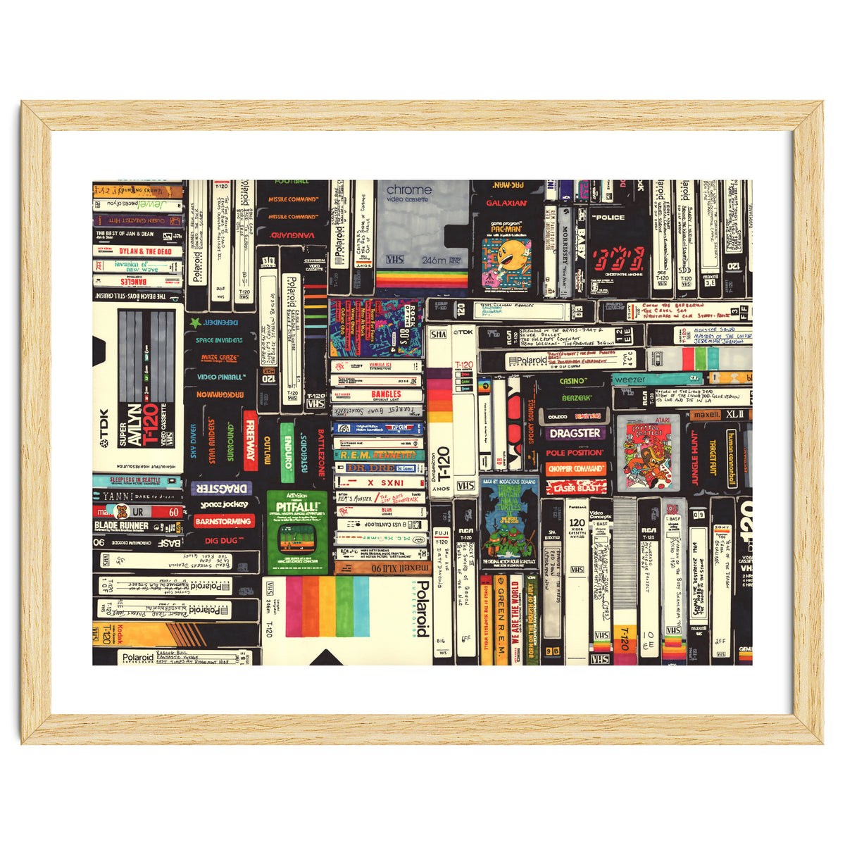 Cassettes, VHS & Atari