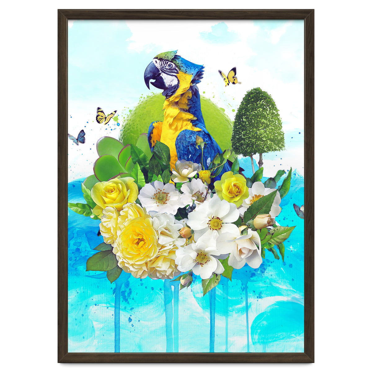 Floral Parrot