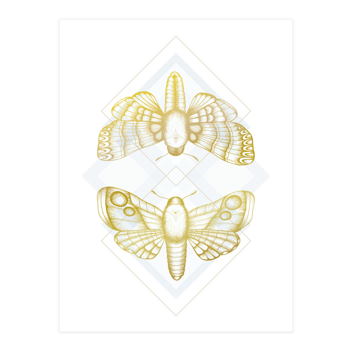 Polillas - Gold (Print Only)