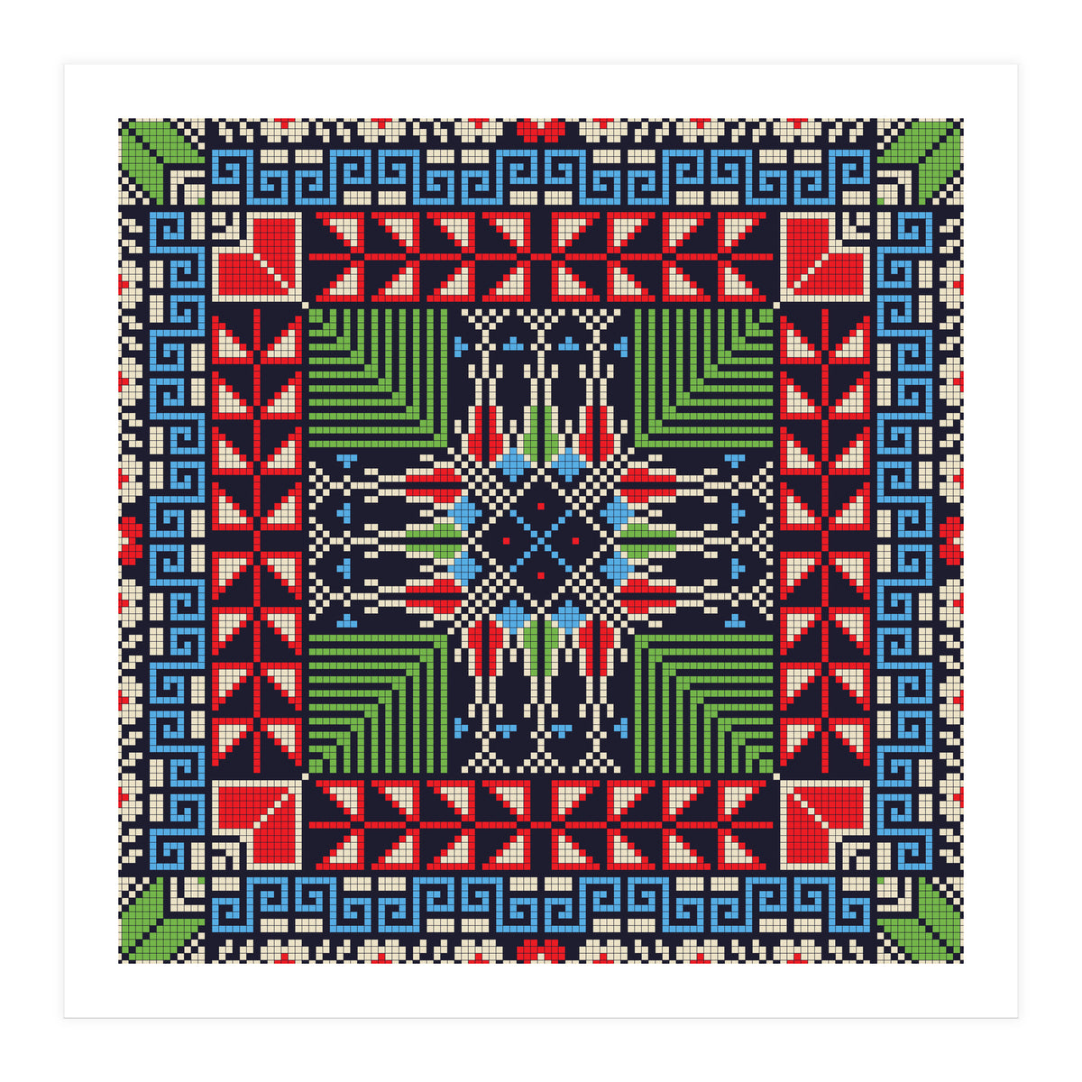 Tatreez 17 (Print Only)