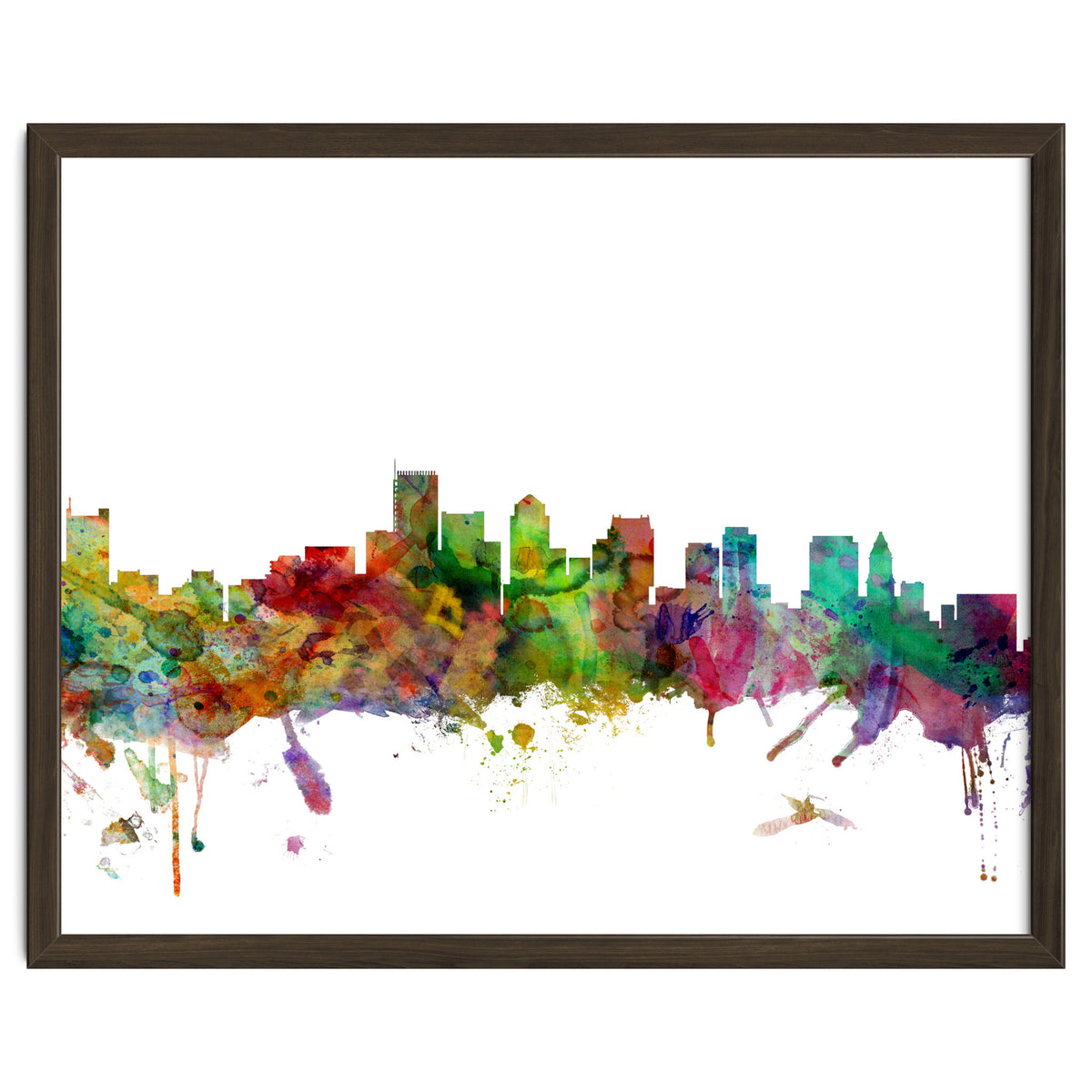 Boston Massachusetts Skyline