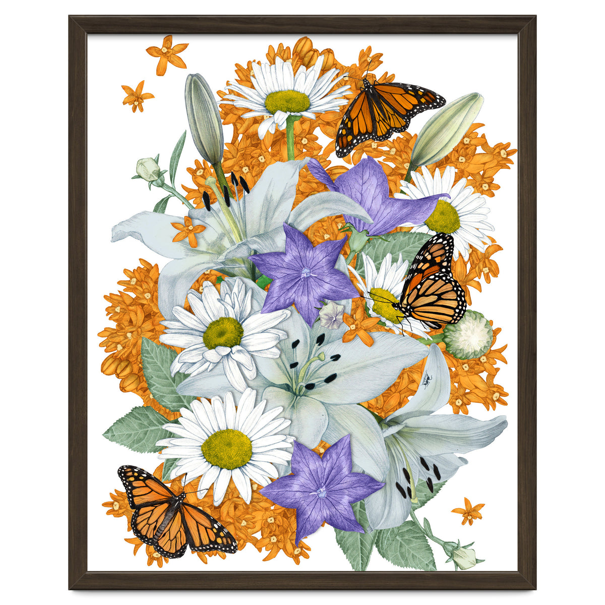 Lillies and Monarchs