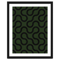 My Favorite Geometric Patterns No.33 - Deep Green