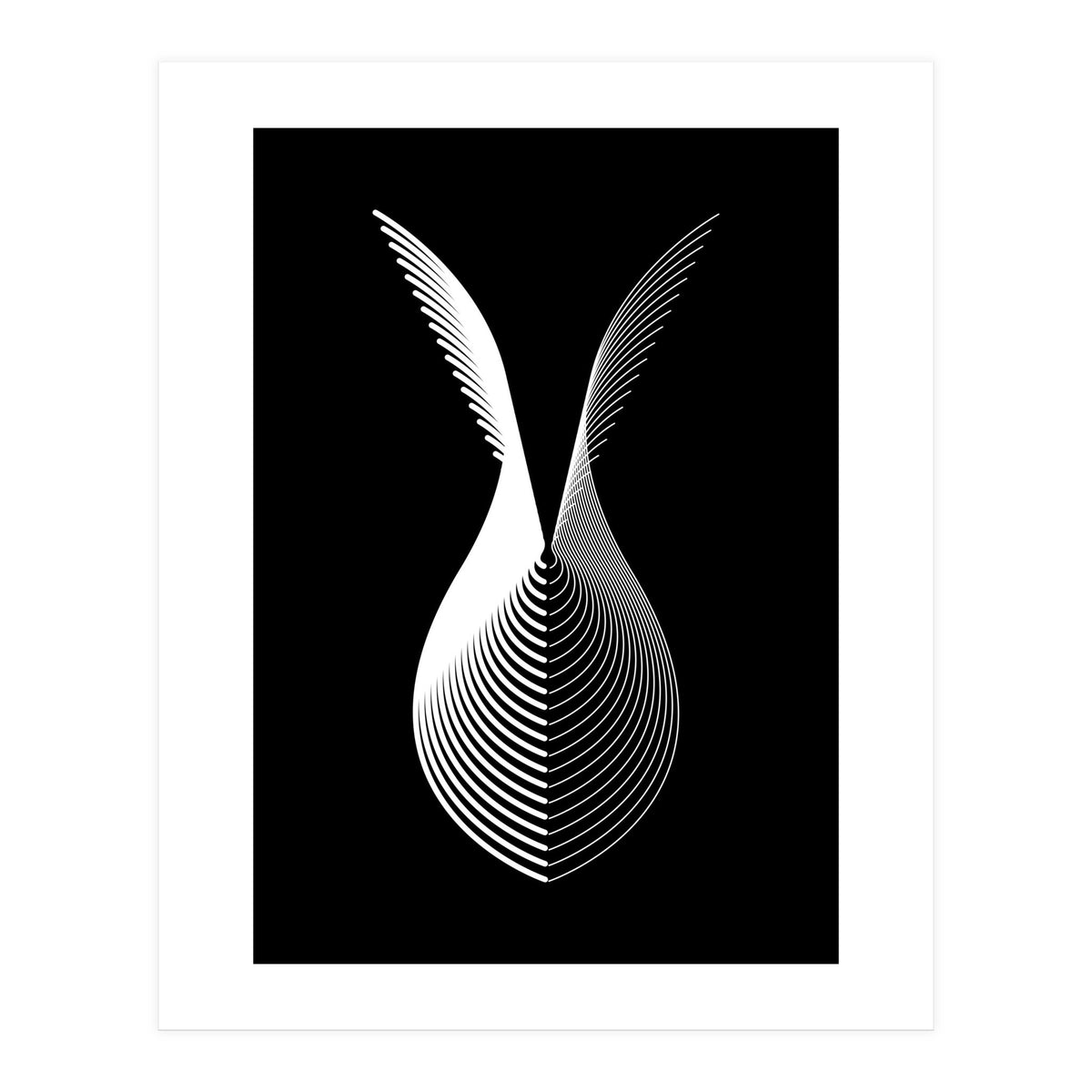 Wings_Black (Print Only)