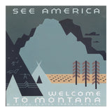 Welcome To Montana, USA. (Print Only) thumbnail