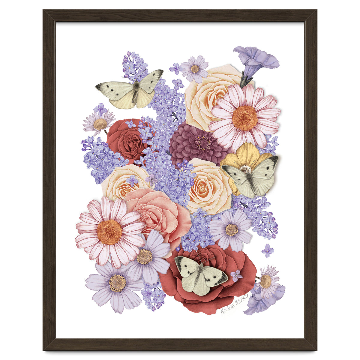 Flowers and Butterflies