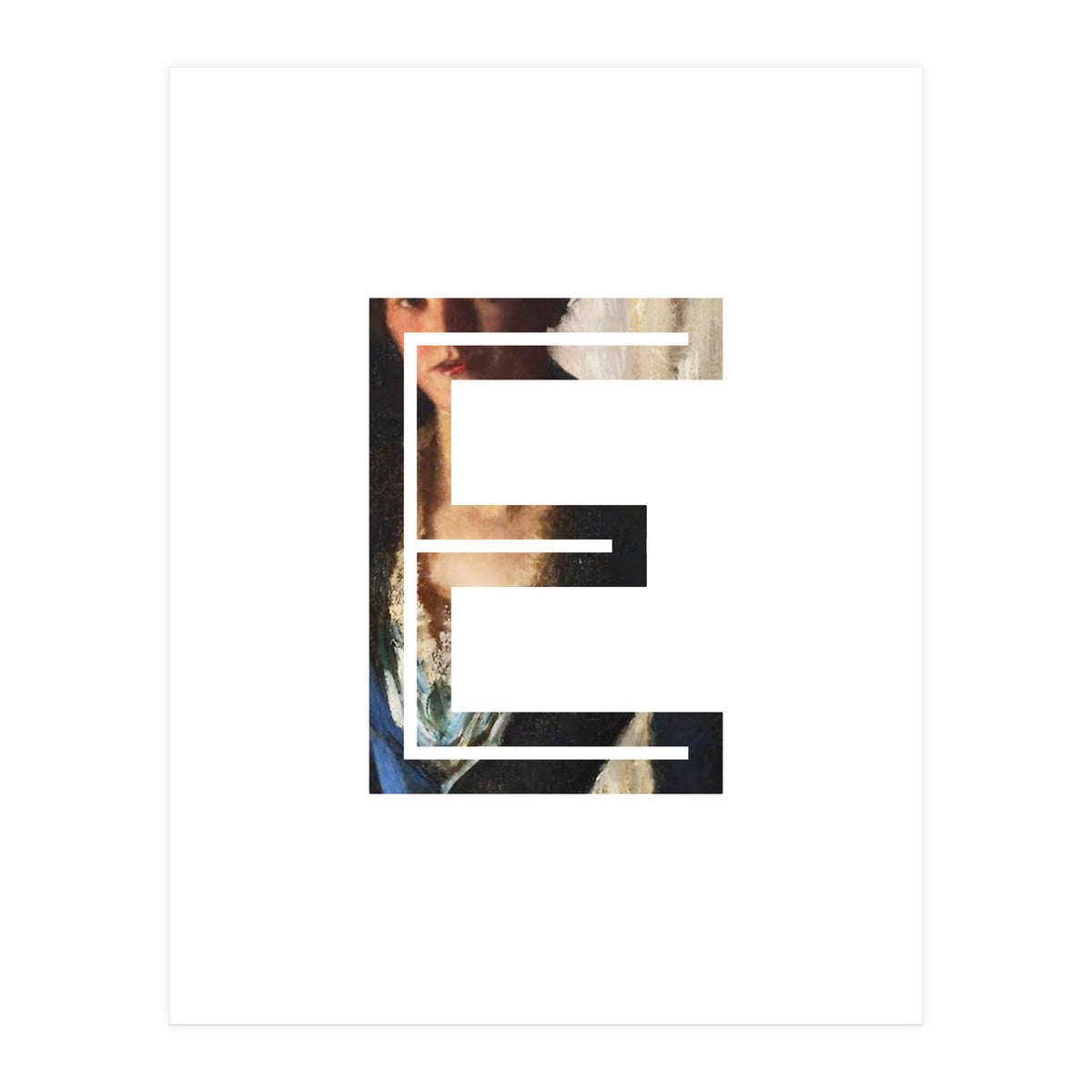 Letter E - (Impress) (Print Only)