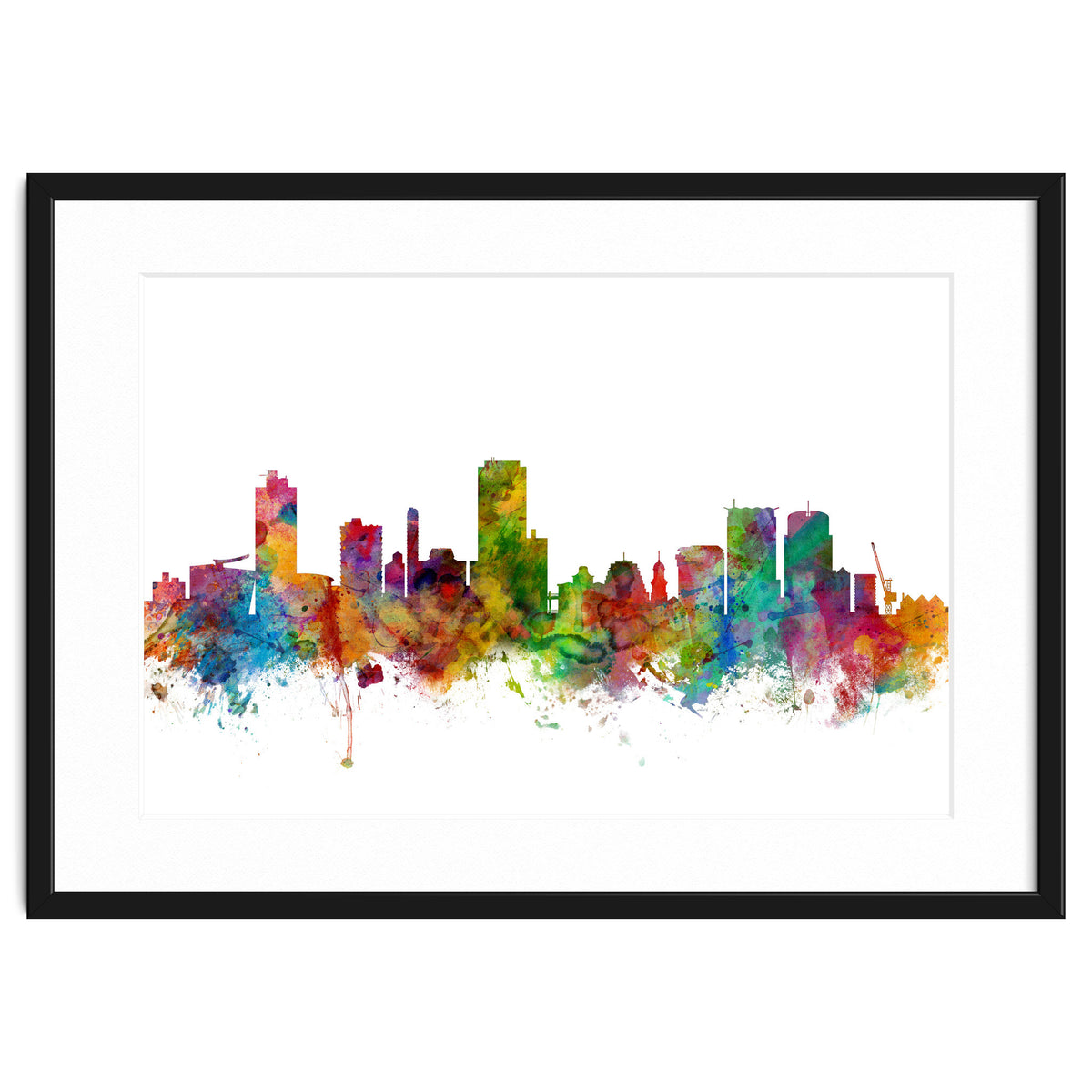 Wellington New Zealand Skyline