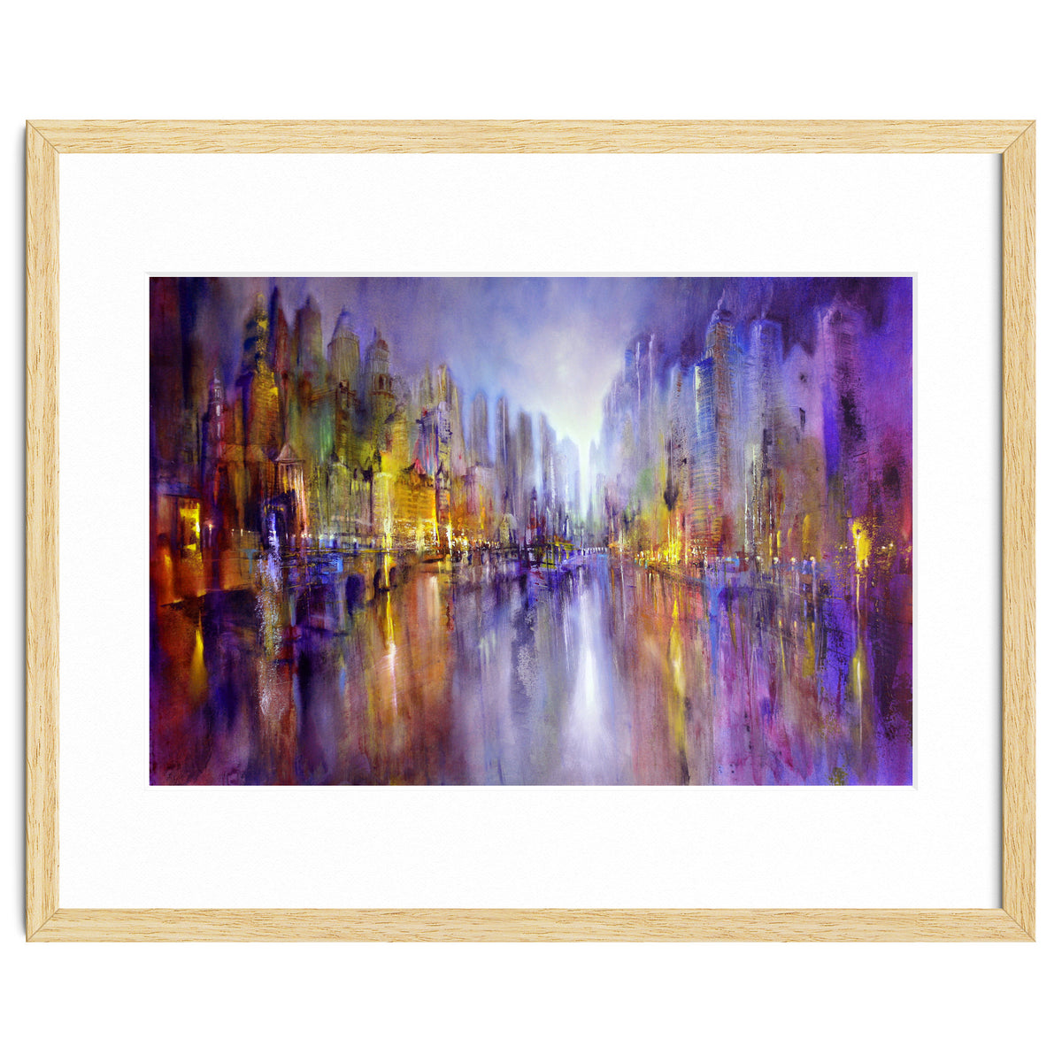 Stadt Am Fluss - city on the riverside