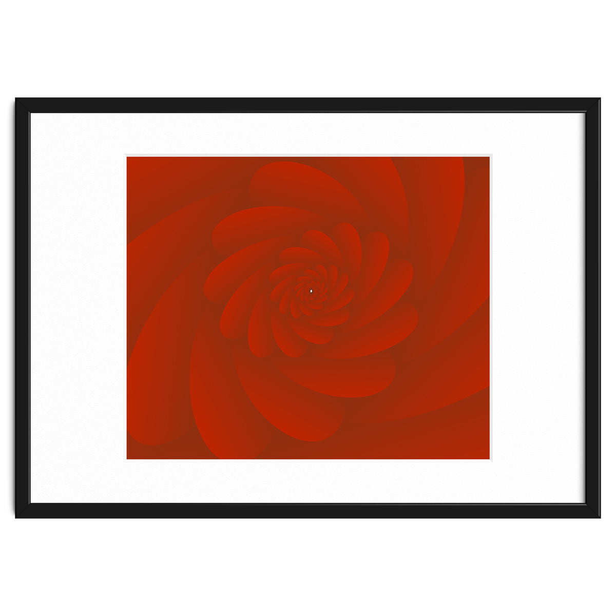3 D Image Abstract Rose Flower ART