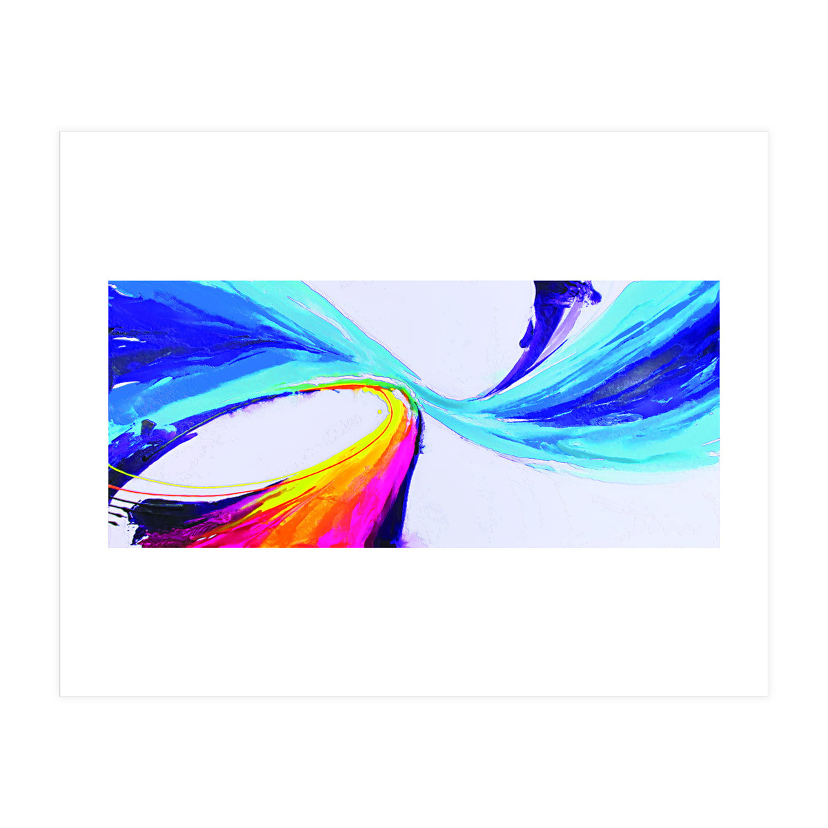 Abstract Art Britto - Qb297 (Print Only)