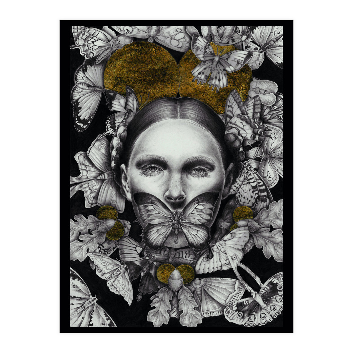 Silencesignedborder (Print Only)