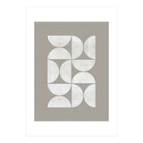 Mid-Century Modern No.17 - Woodblock Print (Print Only) thumbnail
