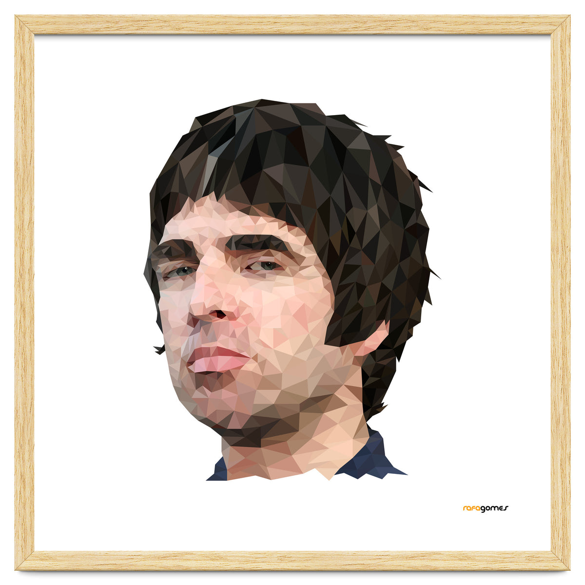Noel Gallagher Low Poly