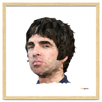 Noel Gallagher Low Poly