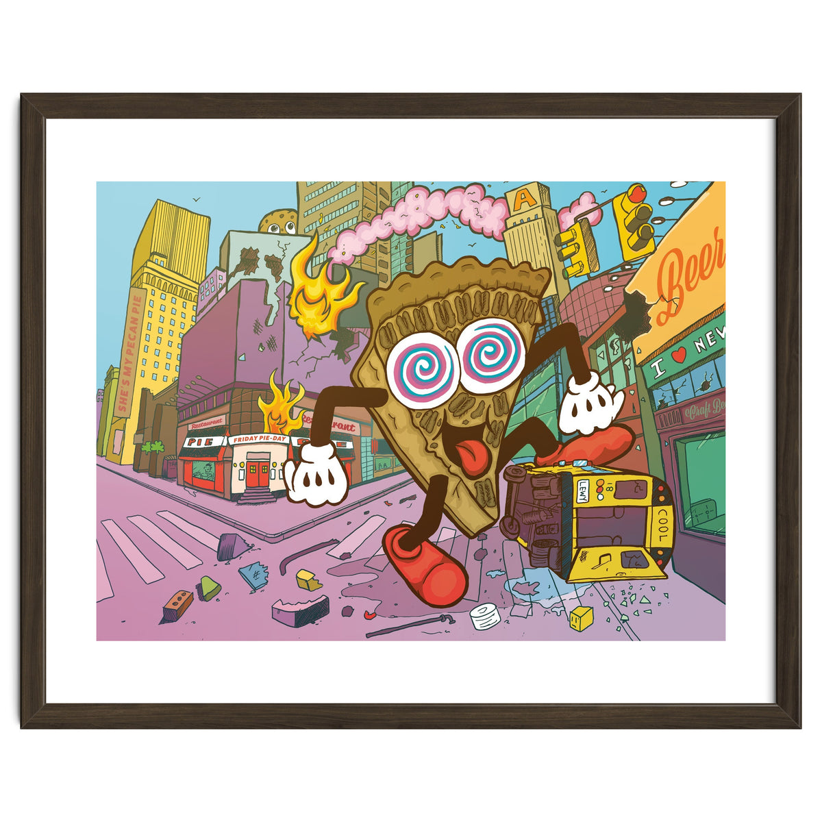 Pecan Psychosis - 12.3% ABV Bourbon Barrel Aged Pecan Maple Stout - Amundsen Brewery