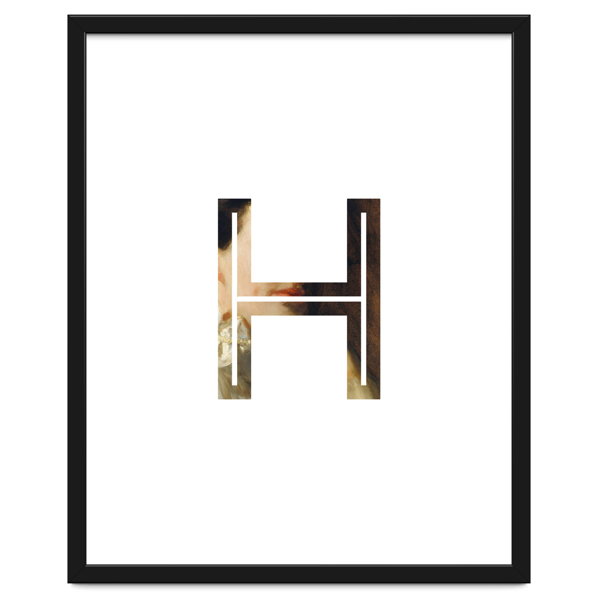 Letter H - (Impress)