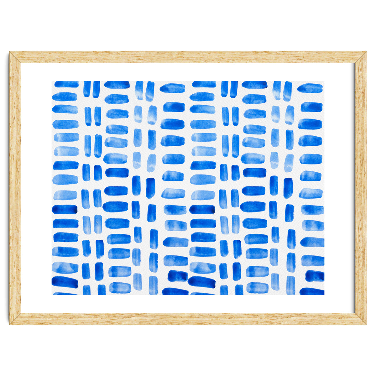 Blue abstract rectangles