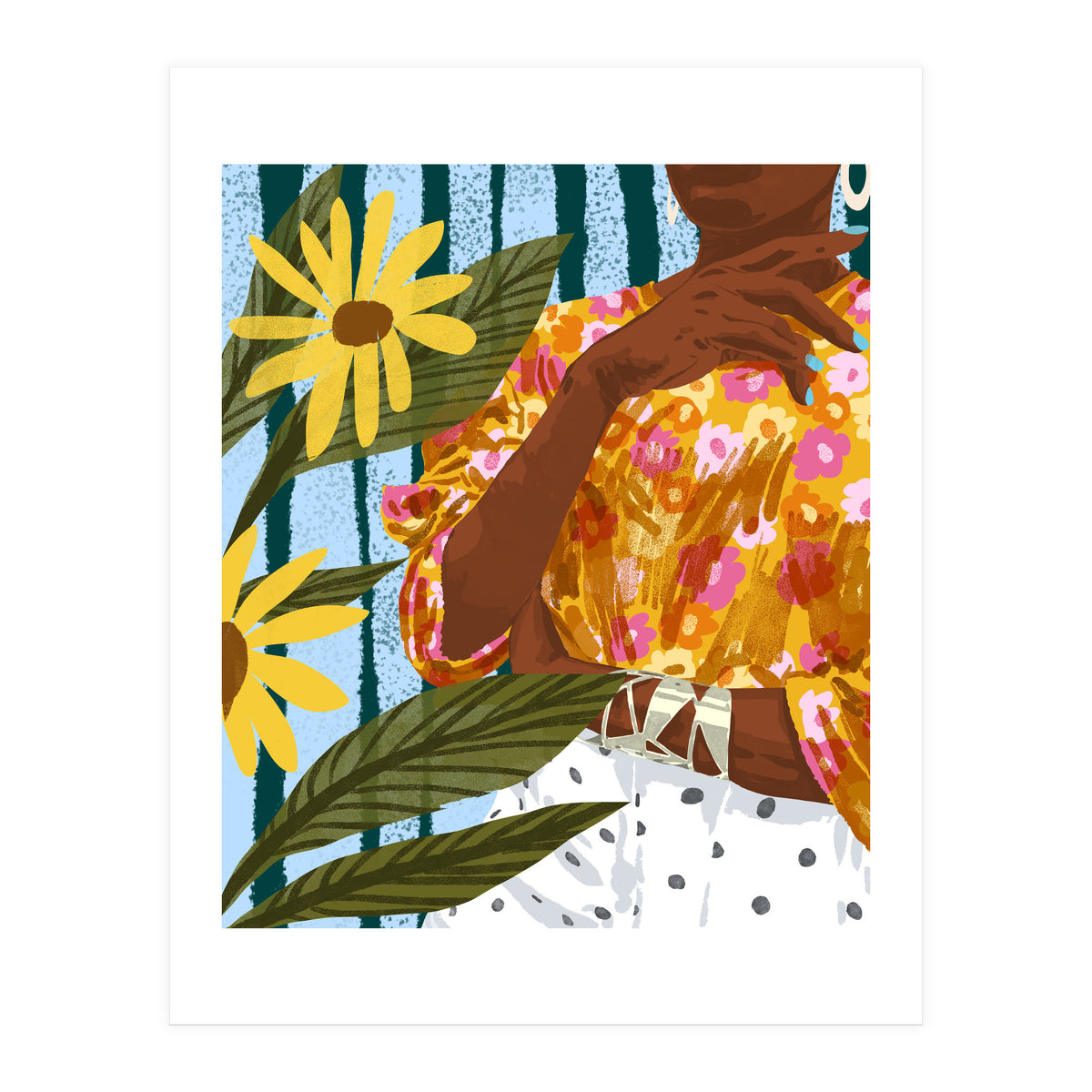 Beauty has no skin tone (Print Only)