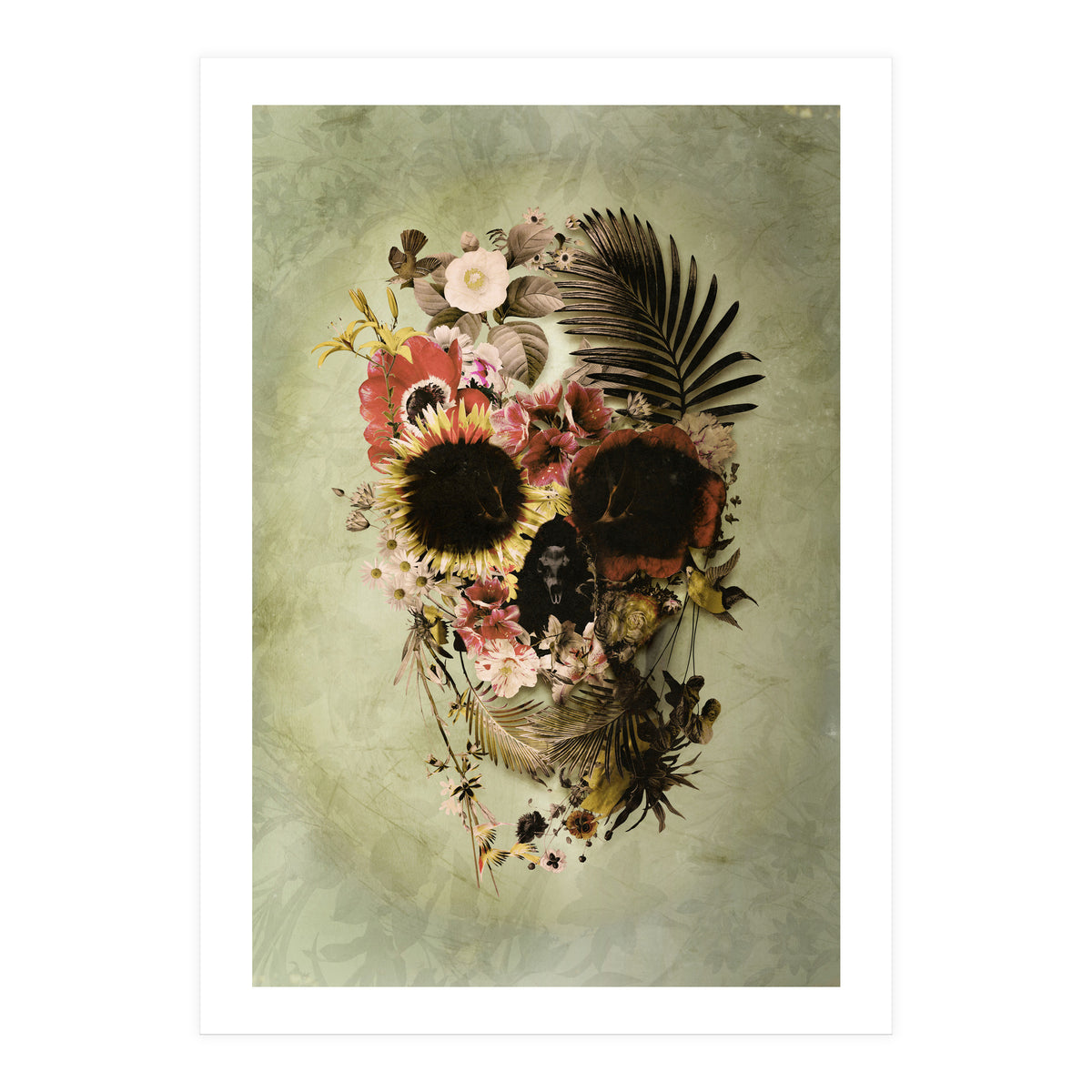 Garden Skull Light  (Print Only)
