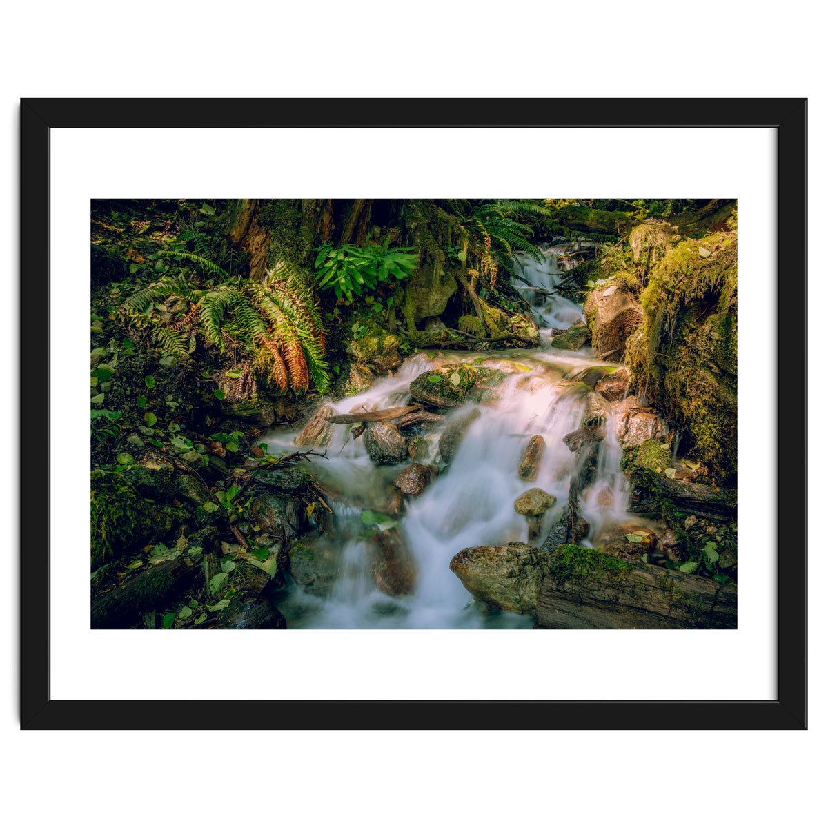 Baker Waterfall - Long Exposure
