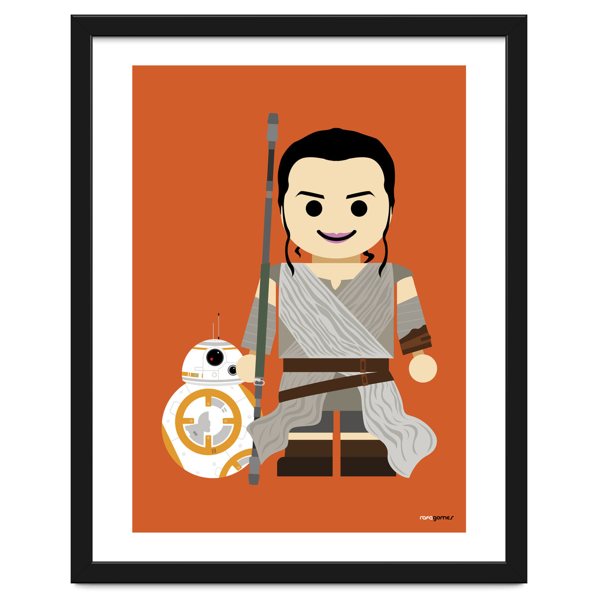 BB8 and Rey Toy