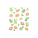 Papaya & Custard Apple (Print Only) thumbnail
