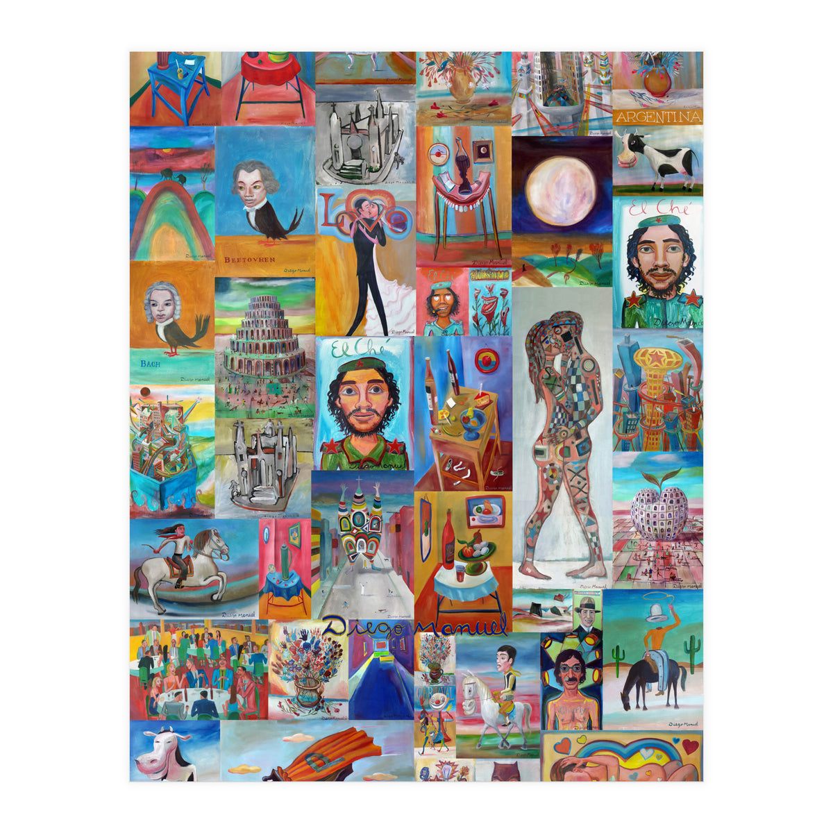 Expo Paintings 1 (Print Only)