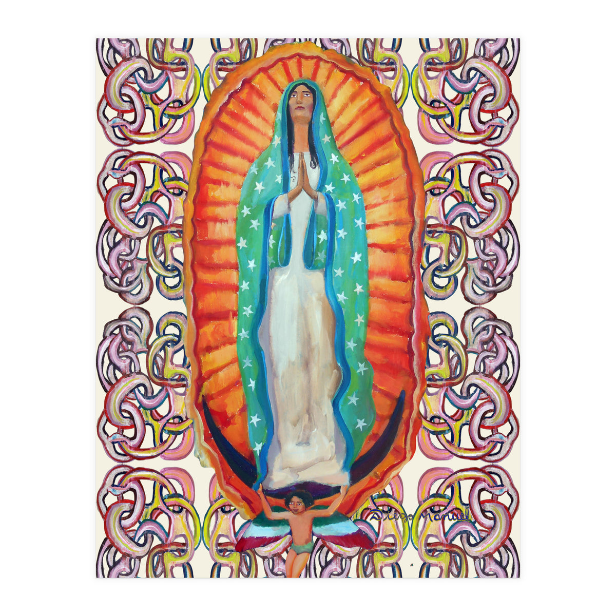 Virgen De Guadalupe 5 (Print Only)