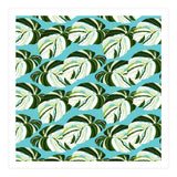 Summer Variegated Monstera | Rainforest Jungle botanical Plants Illustration | Boho Tropical Nature (Print Only) thumbnail