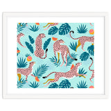 Cheetahs In The Grapefruit Grove, Tropical Jungle bohemian Wildlife, Tiger Wild Cat Nature Forest thumbnail