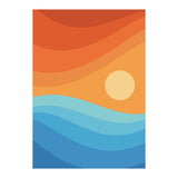 Colorful abstract landscape (Print Only) thumbnail