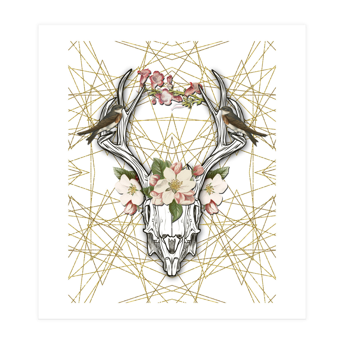 Boho Skull (Print Only)